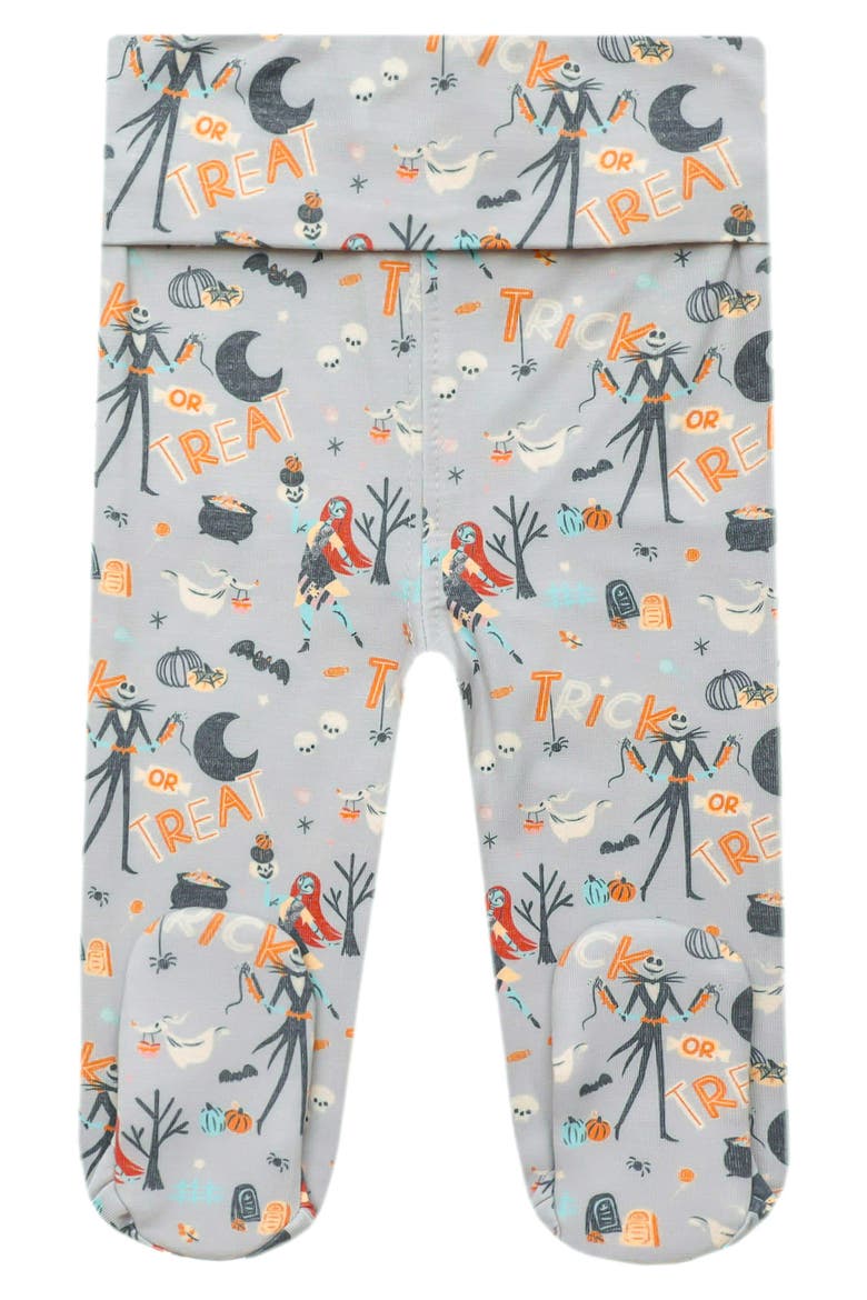 The Nightmare Before Christmas Footed Pants, Main, color, NTMARE BEFORE XMAS