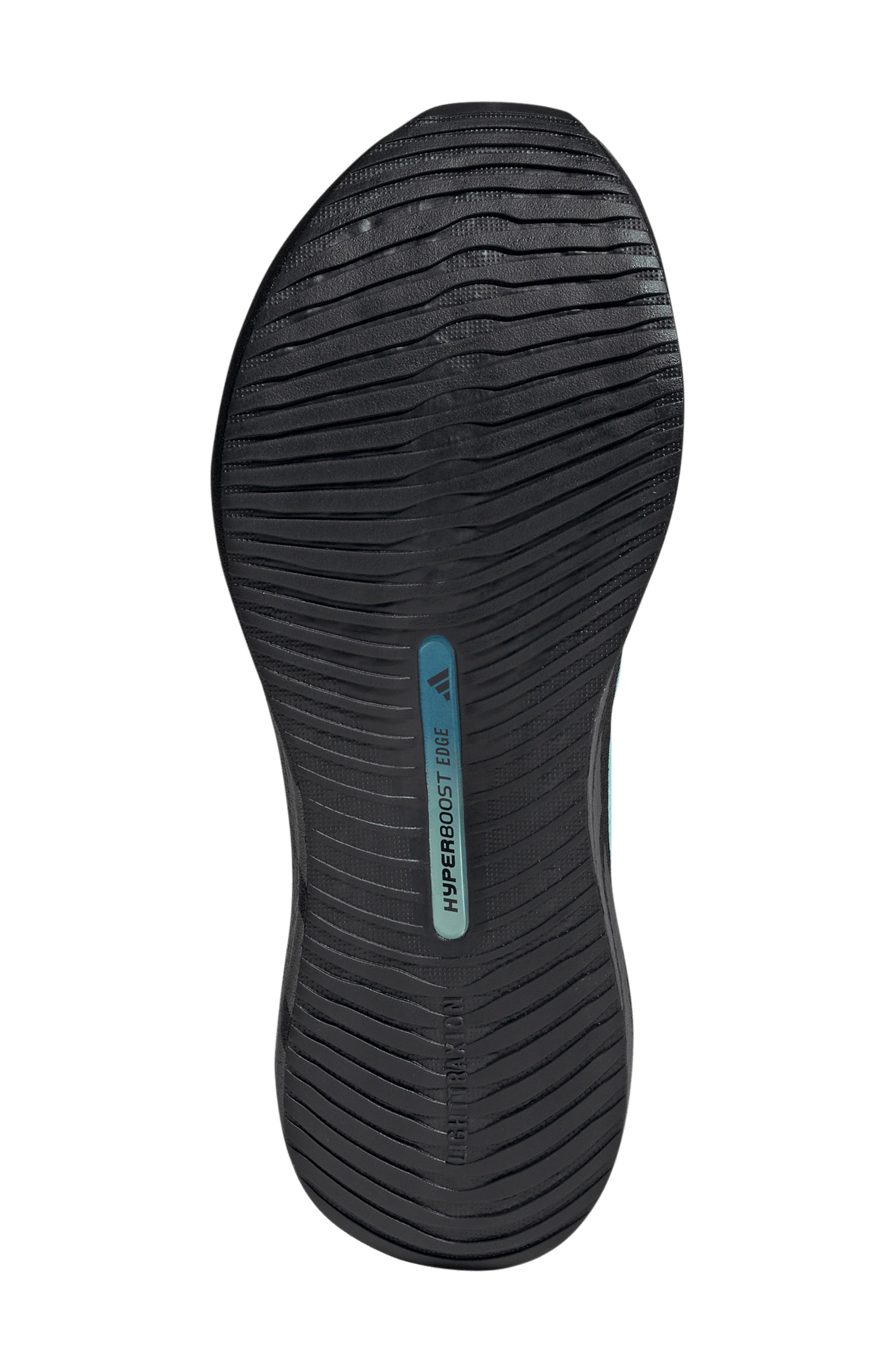 Hyperboost Edge Running Shoe, Alternate, color, CARBON/ GREY FIVE/ CLEAR MINT