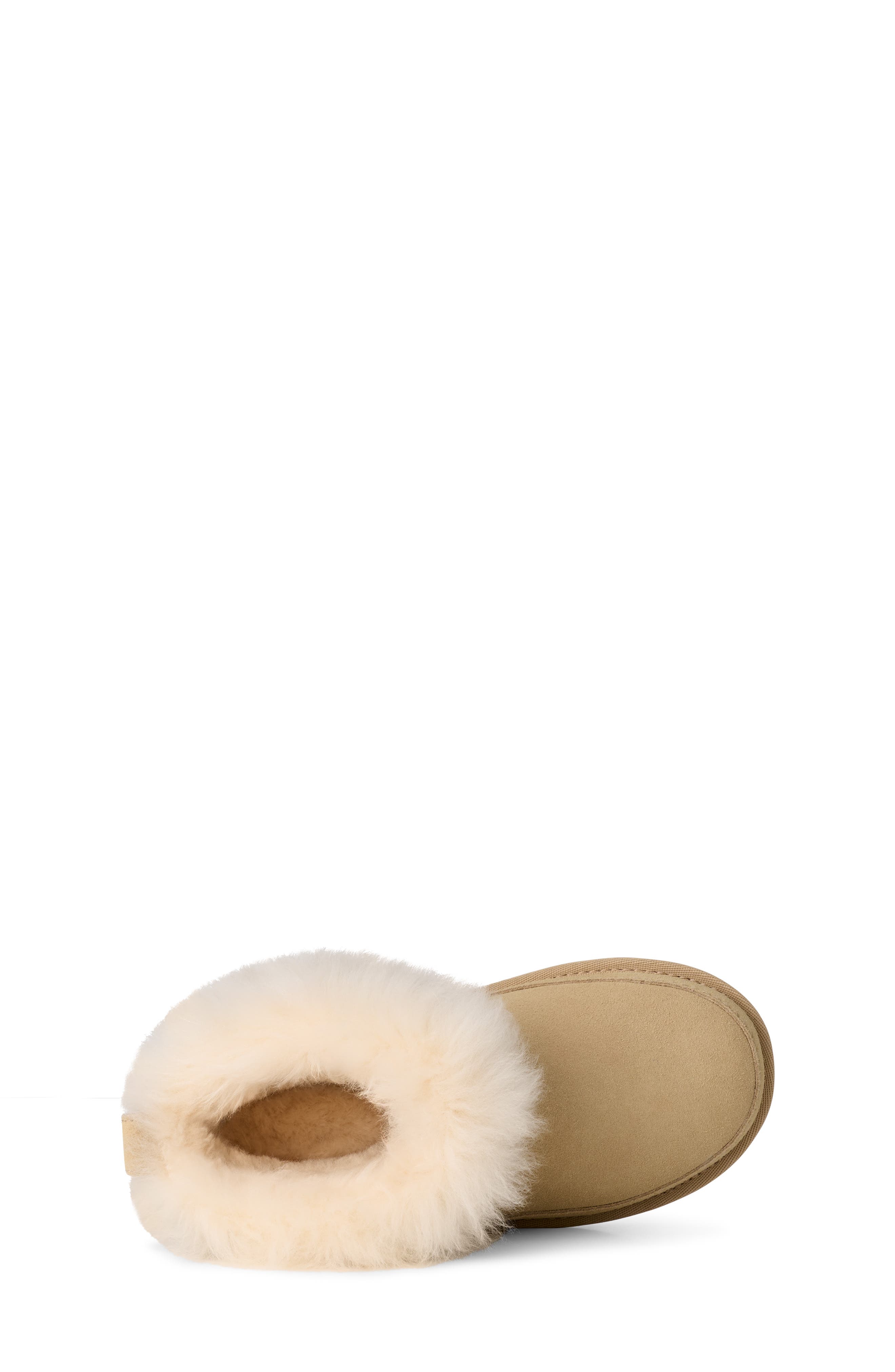 UGG<sup>®</sup> Kids' Classic Ultra Mini Chalet Boot, Alternate, color, Sandcastle