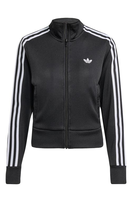 Adidas Originals Adidas Firebird Adicolor Knit Track Jacket In Black