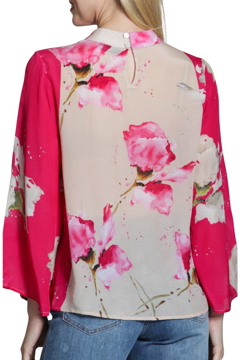 Floral Top, Alternate, color, PINK MULTI