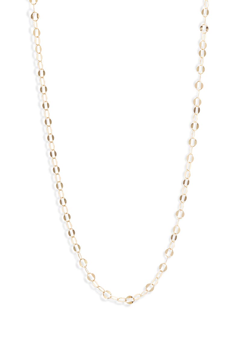 Poppy Finch Oval Shimmer Necklace, Main, color, 