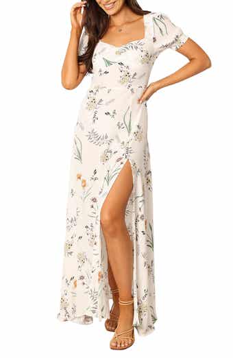 Petal & Pup Franklin Floral Puff Sleeve Maxi Dress