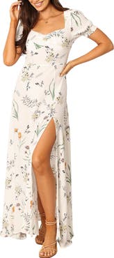 Petal & Pup Franklin Floral Puff Sleeve Maxi Dress