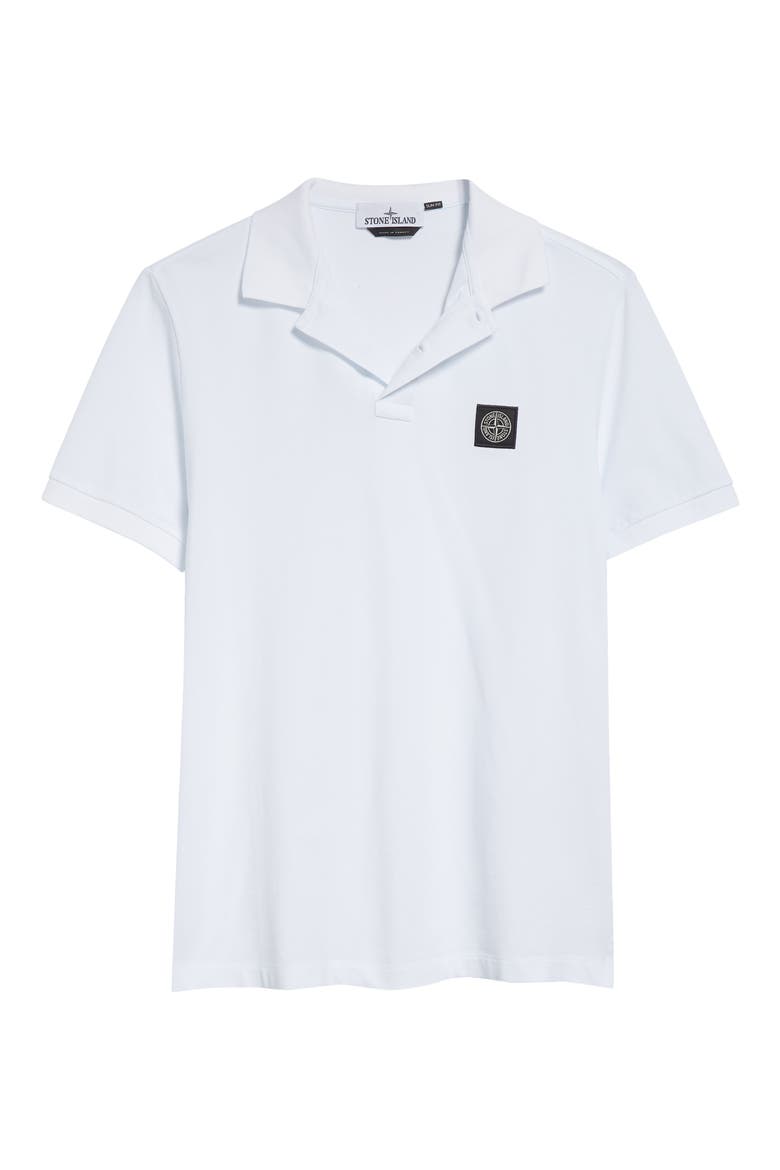 2SC18 Slim Fit Piqué Polo, Alternate, color, V1001 WHITE