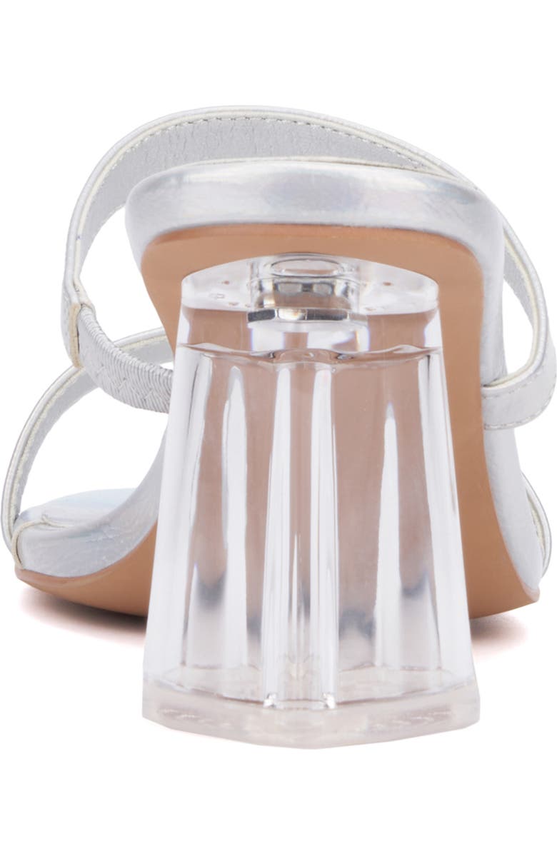 OLIVIA MILLER Lovely Clear Heel Sandal, Alternate, color,