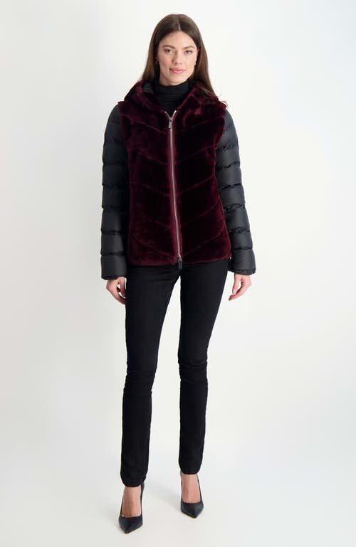 Gorski Shearling Lamb Parka, Quilted Features In Multi