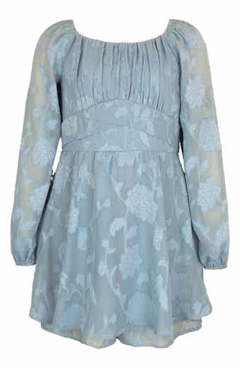 Zunie Kids' Burnout Chiffon Skirted Party Romper