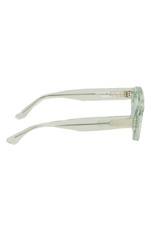 Cult Gaia X Thierry Lasry Jaya 49mm Cat Eye Sunglasses In Green