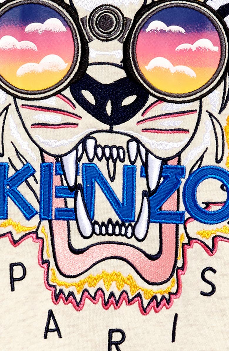 KENZO Kids' Tiger Sweatshirt Dress, Alternate, color,