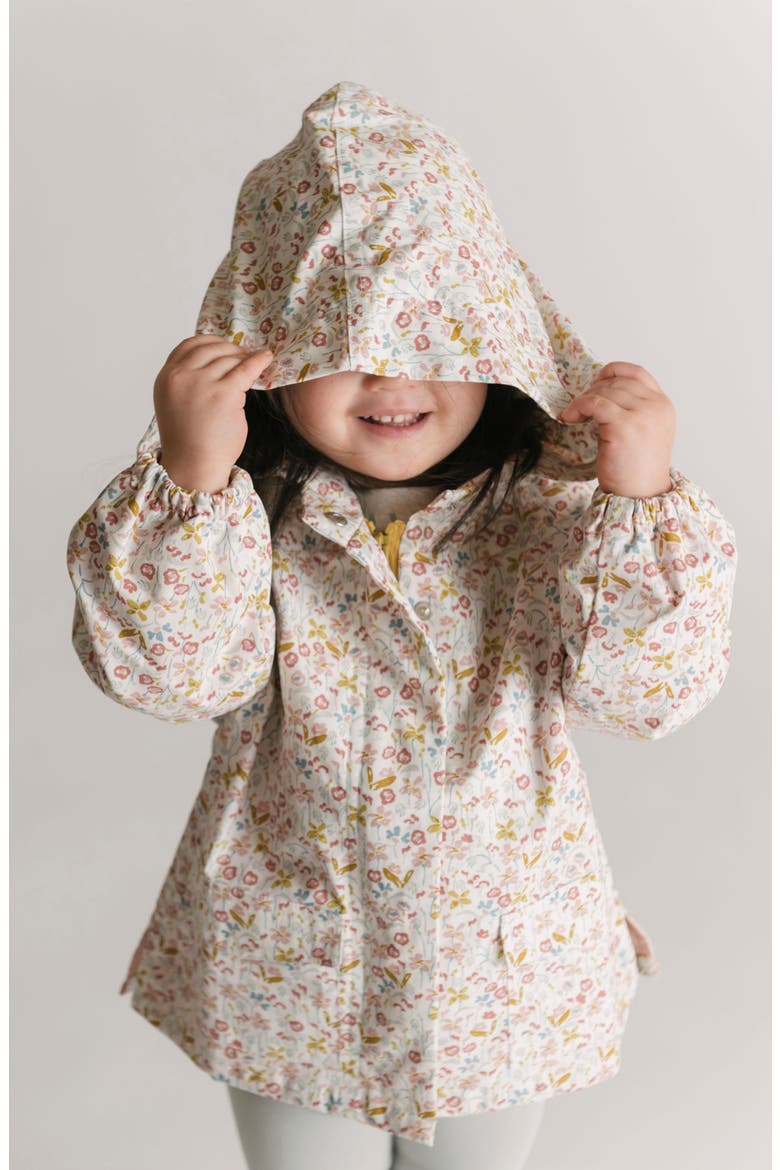 Kids' Park Hooded Jacket, Alternate, color, FLORET