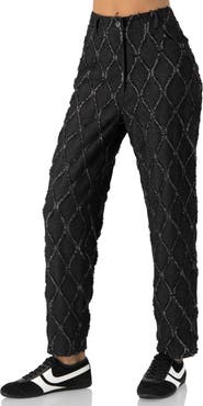 IVONNE Straight-Leg Jeans with Distressed Detail