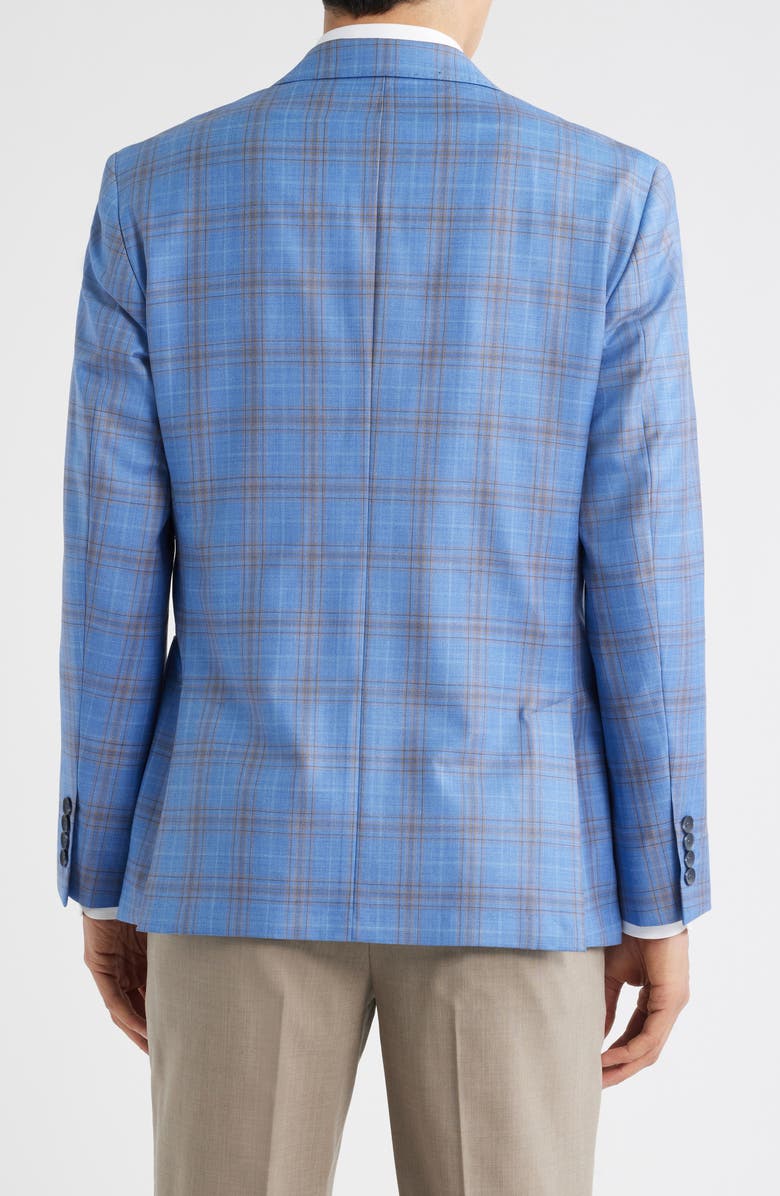 Nordstrom Metro Plaid Wool Sport Coat, Alternate, color, Blue Metro Plaid