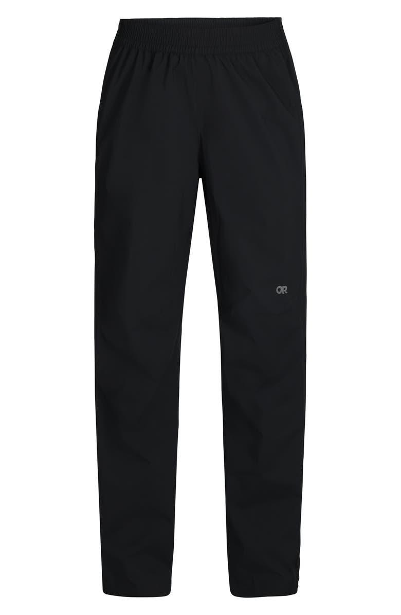Outdoor Research Stratoburst Stretch Rain Pants, Alternate, color, Black