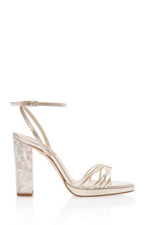 Bianca Strappy Gold Sandal