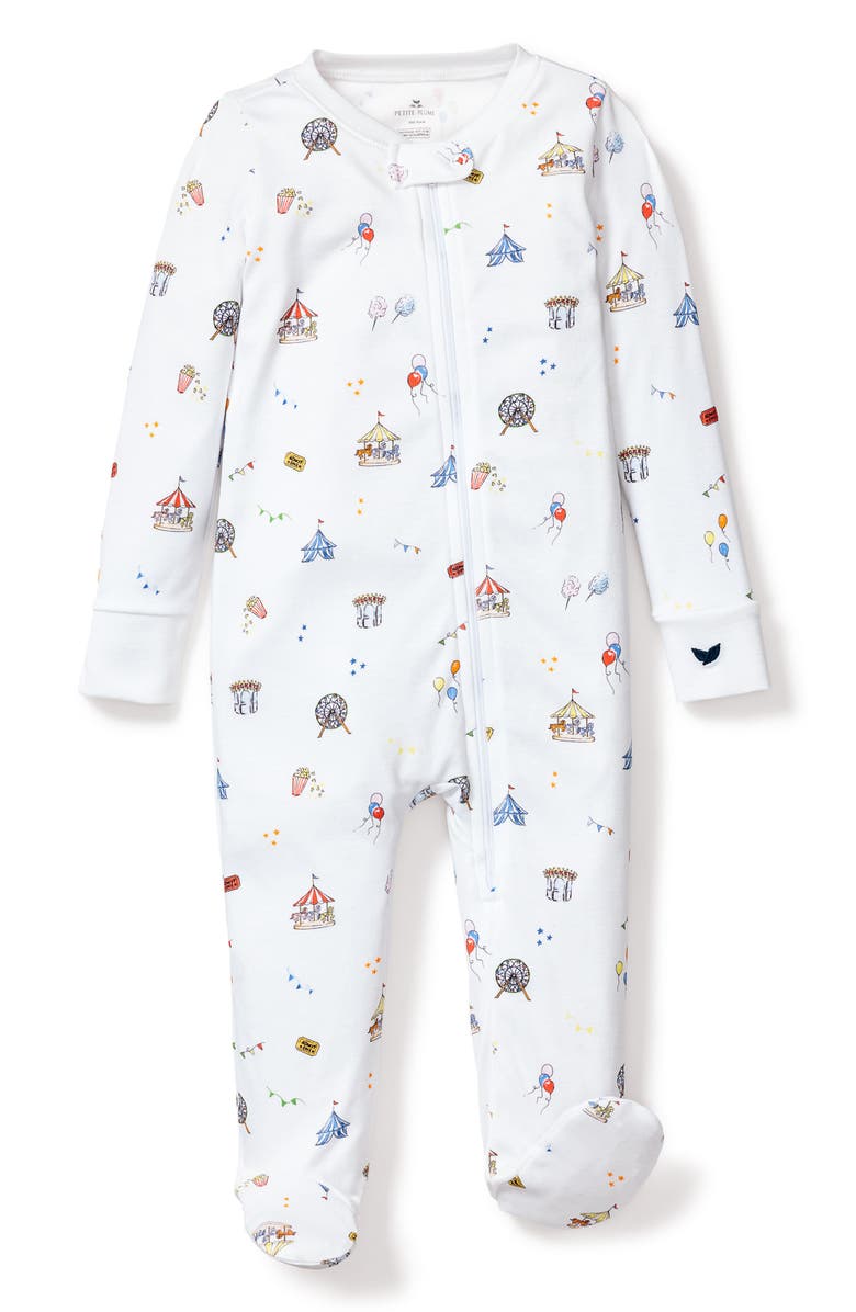 Zip L/S Sleeper Footie, Carnival