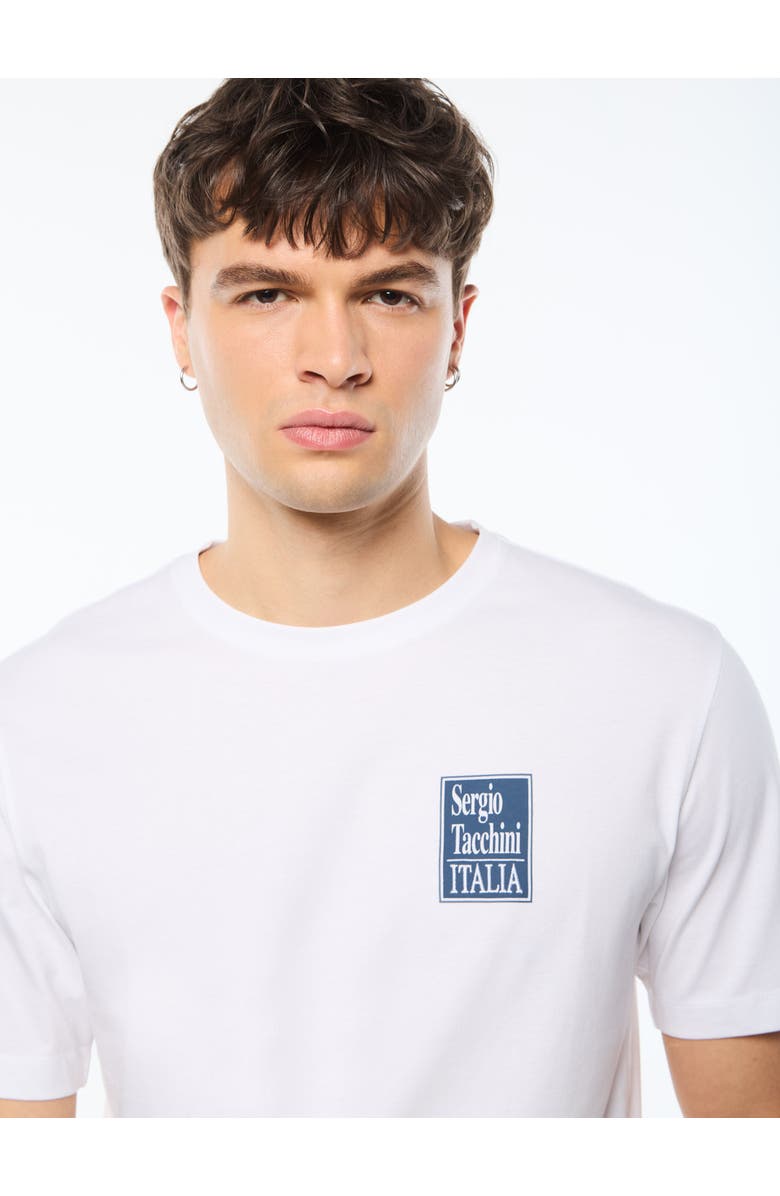 Sergio Tacchini Italia T-Shirt, Alternate, color, Brilliant White