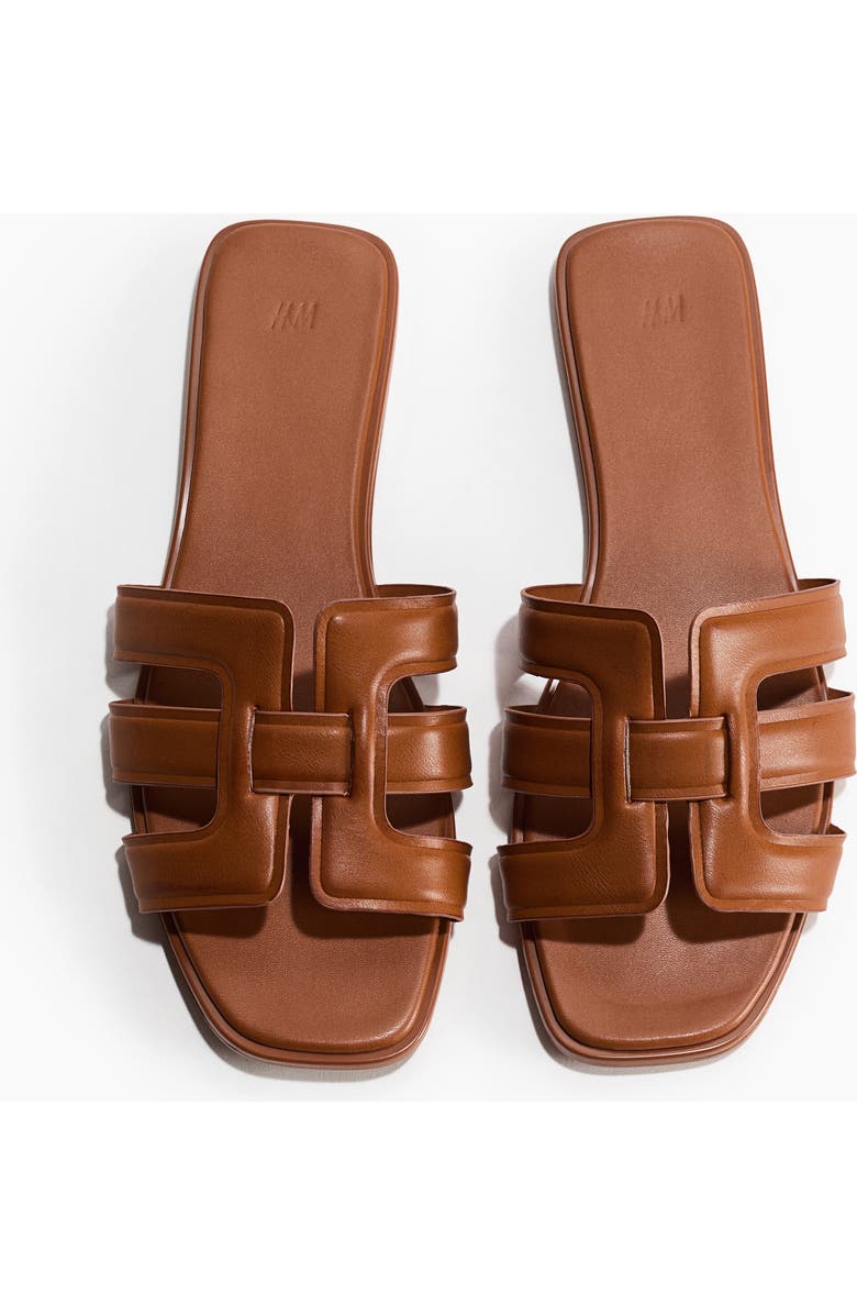 H&M Sandals, Main, color, Brown