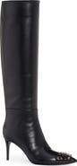 Valentino Garavani Alcove Rockstud Pointed Toe Tall Boot