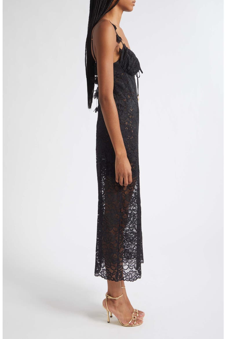 Taurus Rising Lace Midi Slipdress, Alternate, color, TAURUS RISING