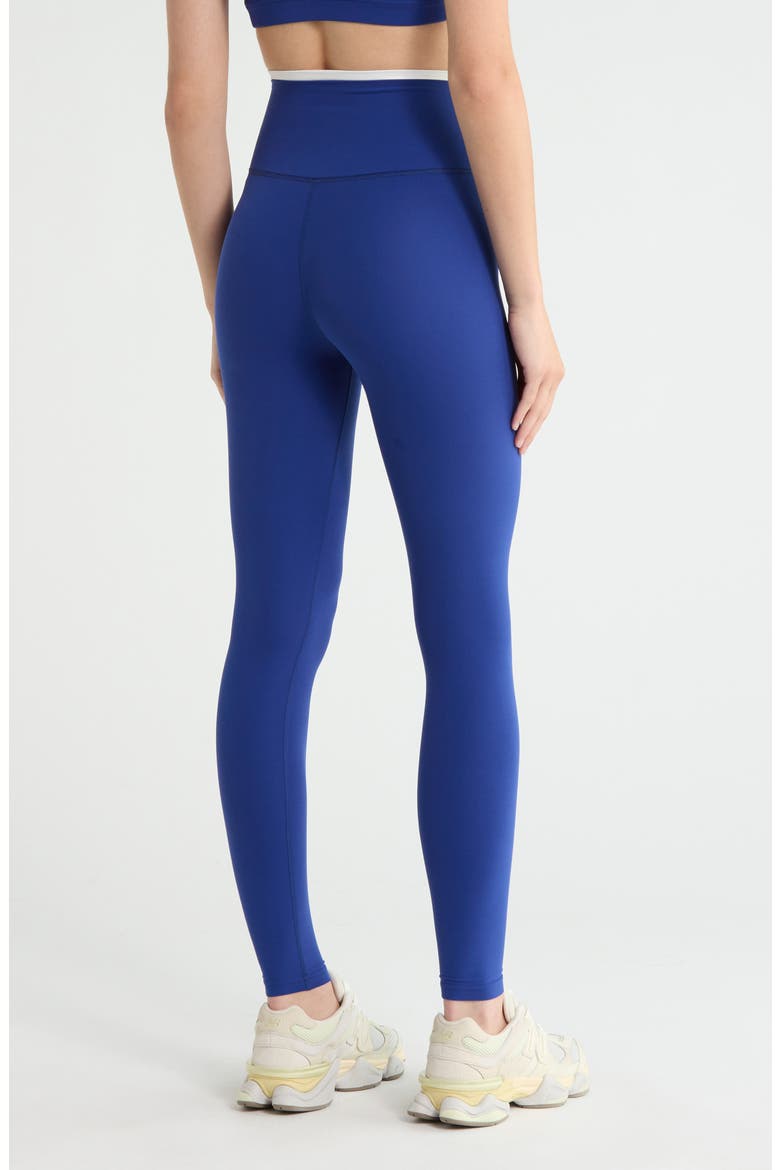 Dual High Waist Airweight 7/8 Leggings, Alternate, color, COBALT/ WHITE
