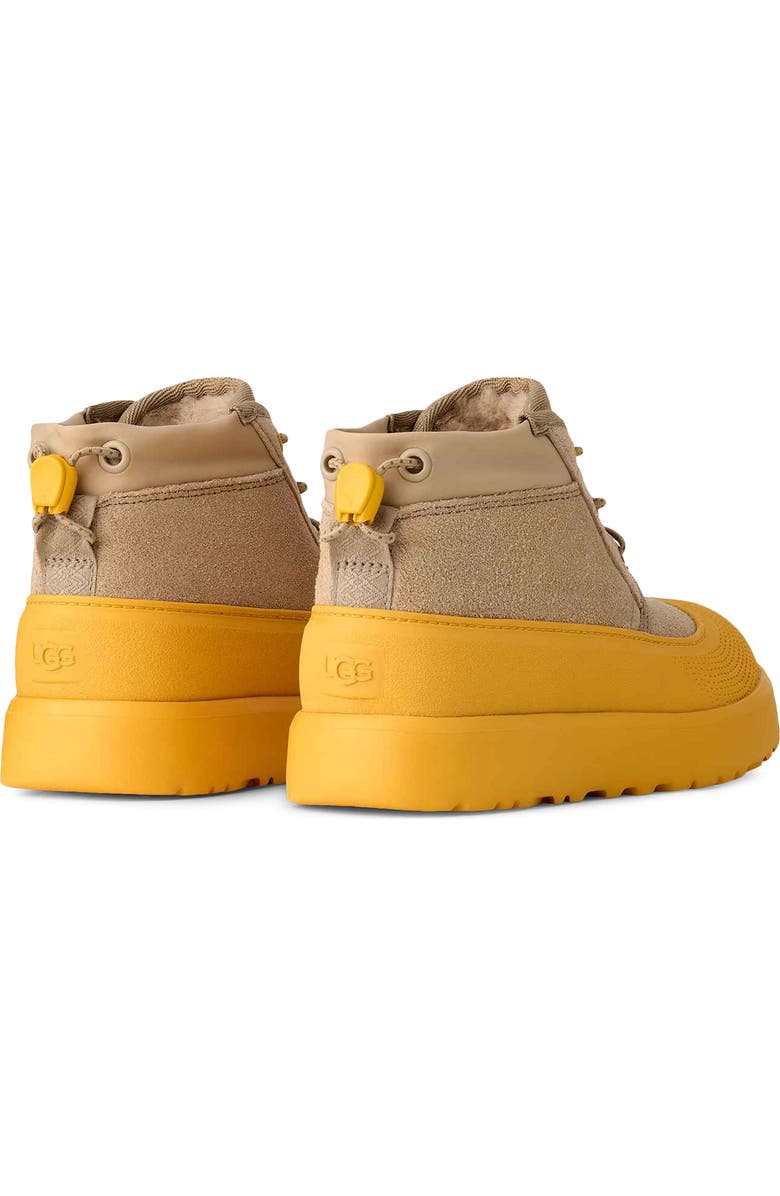 UGG<sup>®</sup> Kids' Neumel Waterproof Hybrid Boot, Alternate, color, Mustard Seed / Summer Wheat