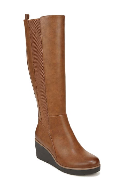 Adrian Knee High Wedge Boot (Women)