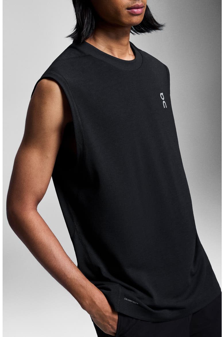 Train Performance Tank, Alternate, color, BLACK