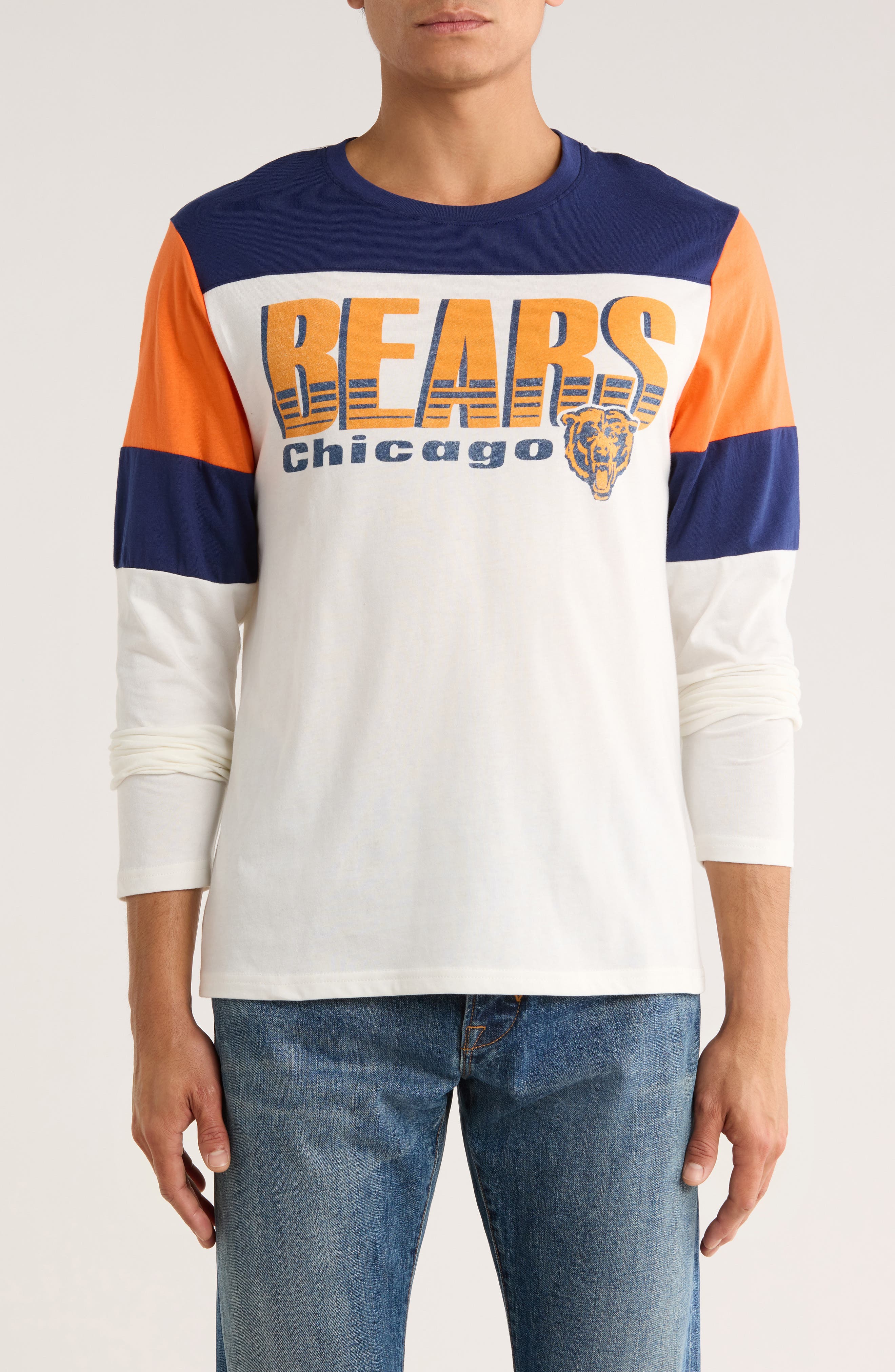 Junk Food Zone Blitz Bears Long Sleeve T-Shirt