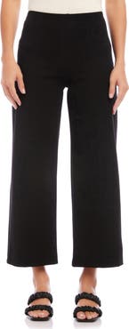 FIFTEEN TWENTY High Waist Crop Wide Leg Pants