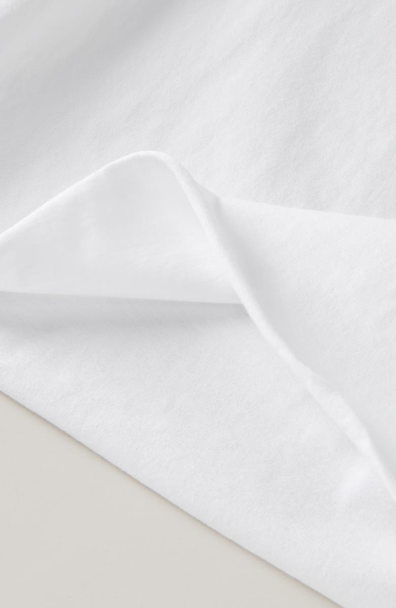 Treasure & Bond Kids' Crop Cotton T-Shirt, Alternate, color, White