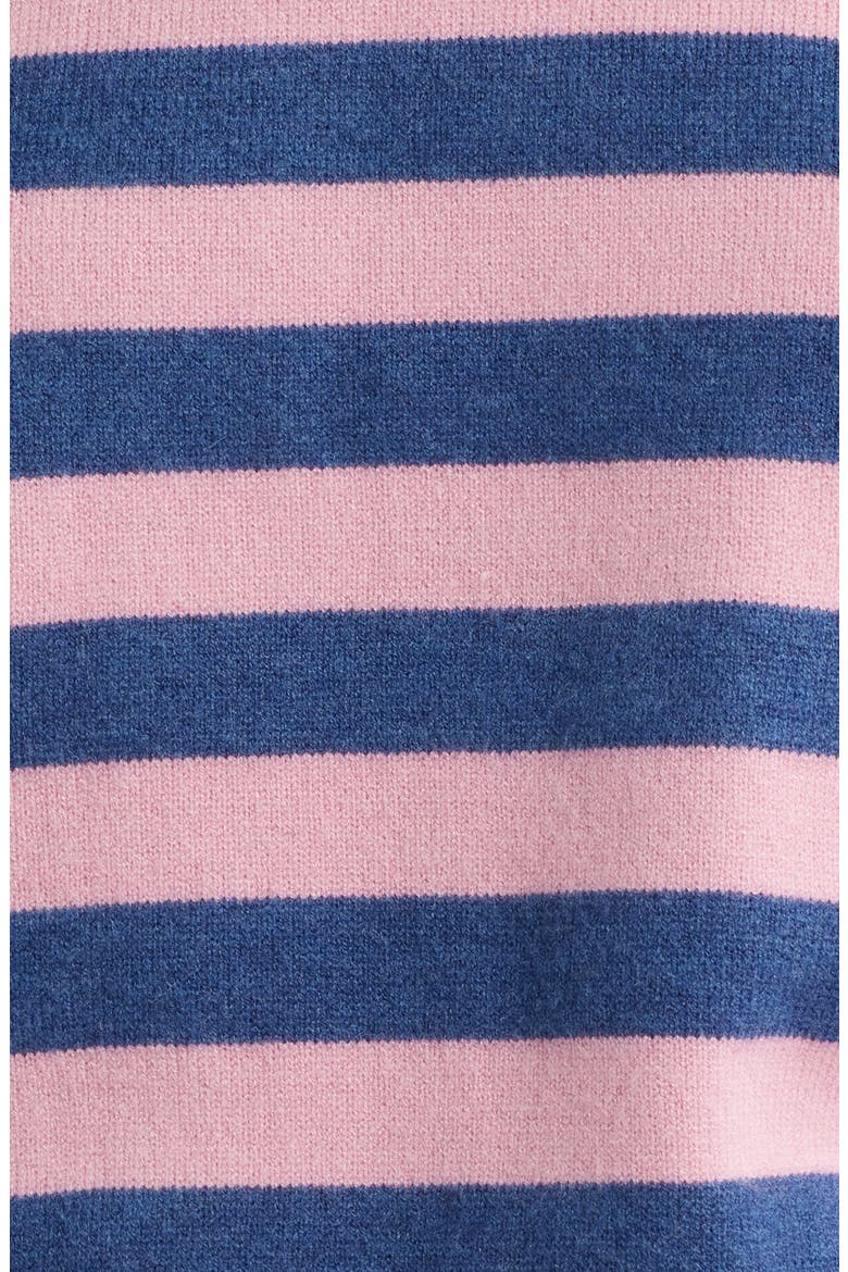 Akita Striped Sweater, Alternate, color, ROSE