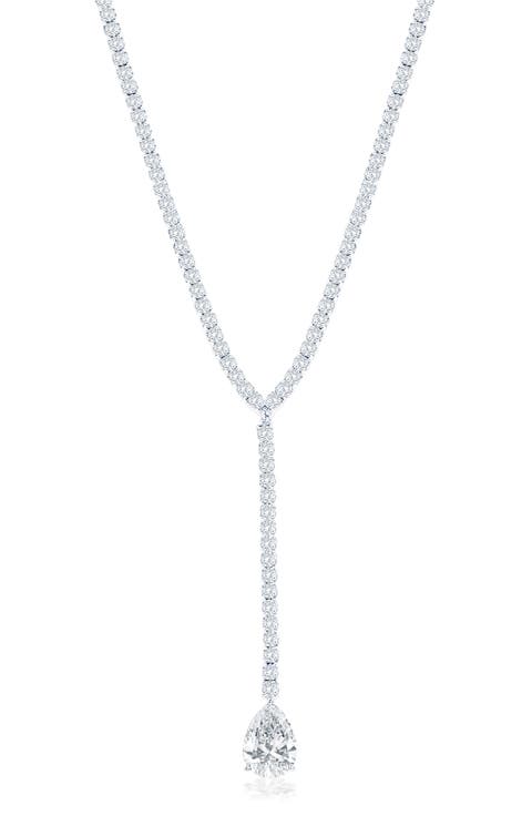 Gala Lariat Tennis Necklace