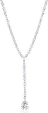 SUZY LEVIAN Gala Lariat Tennis Necklace