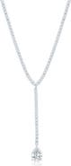 SUZY LEVIAN Gala Lariat Tennis Necklace