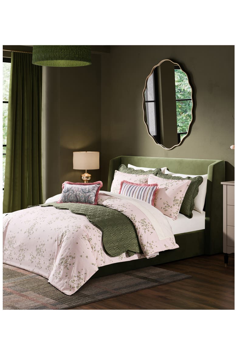 Elderflower Comforter & Shams Set, Alternate, color, MAUVE