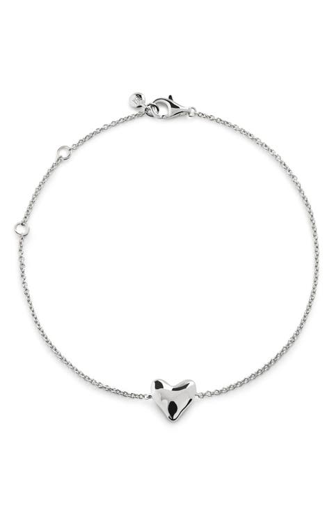 Heart Chain Bracelet