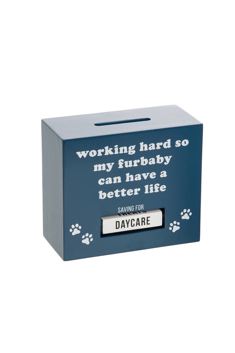 Pet Can Have a Better Life Rotating Bank, Main, color, Blue