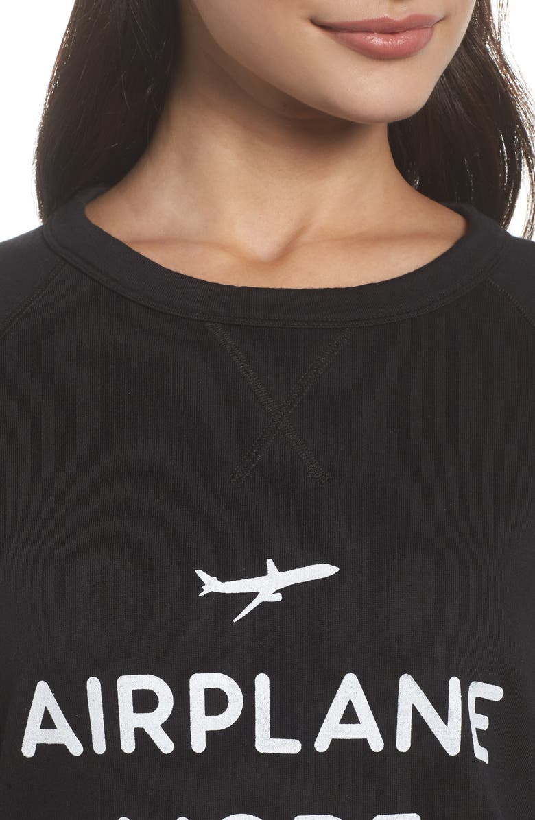 The Laundry Room Airplane Mode Cozy Lounge Sweatshirt, Alternate, color, 