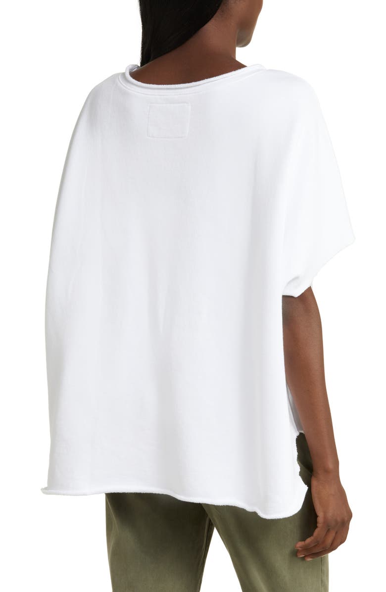 Frank & Eileen Olive Triple Fleece Original Capelet, Alternate, color, White