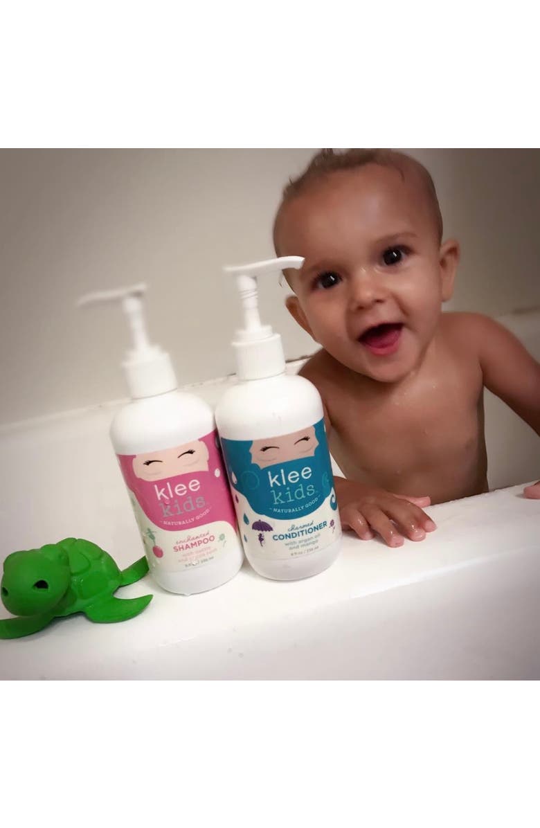 Klee Naturals Kids' Shampoo and Conditioner Set, Alternate, color, White