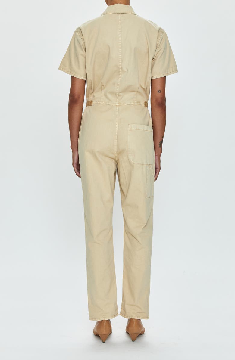 Pistola Grover Cotton Jumpsuit, Alternate, color, Champagne