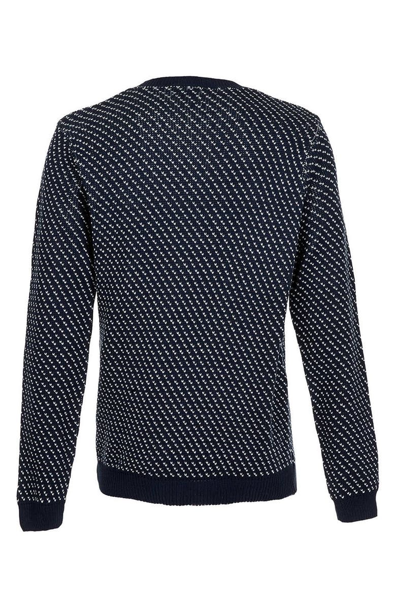 Topman Polar Bear Nordic Crewneck Sweater, Alternate, color, 