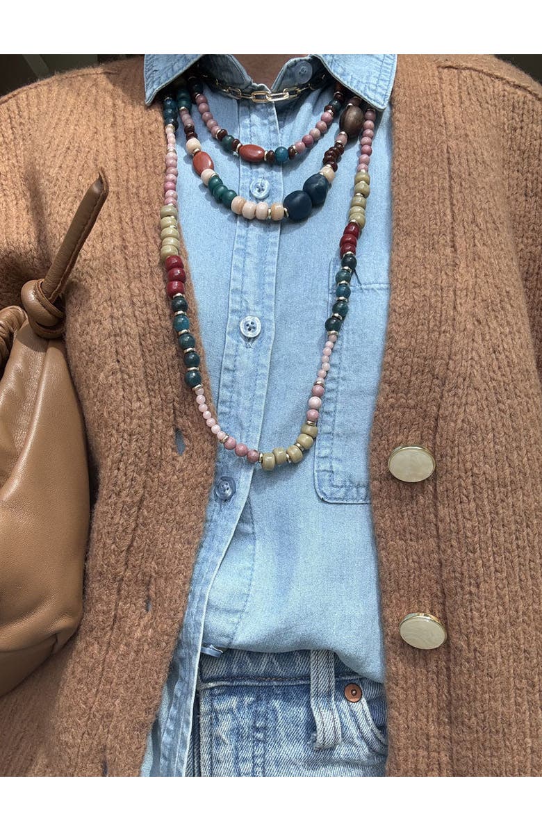 By Lilla Tribeca Necklace, Alternate, color, Multi