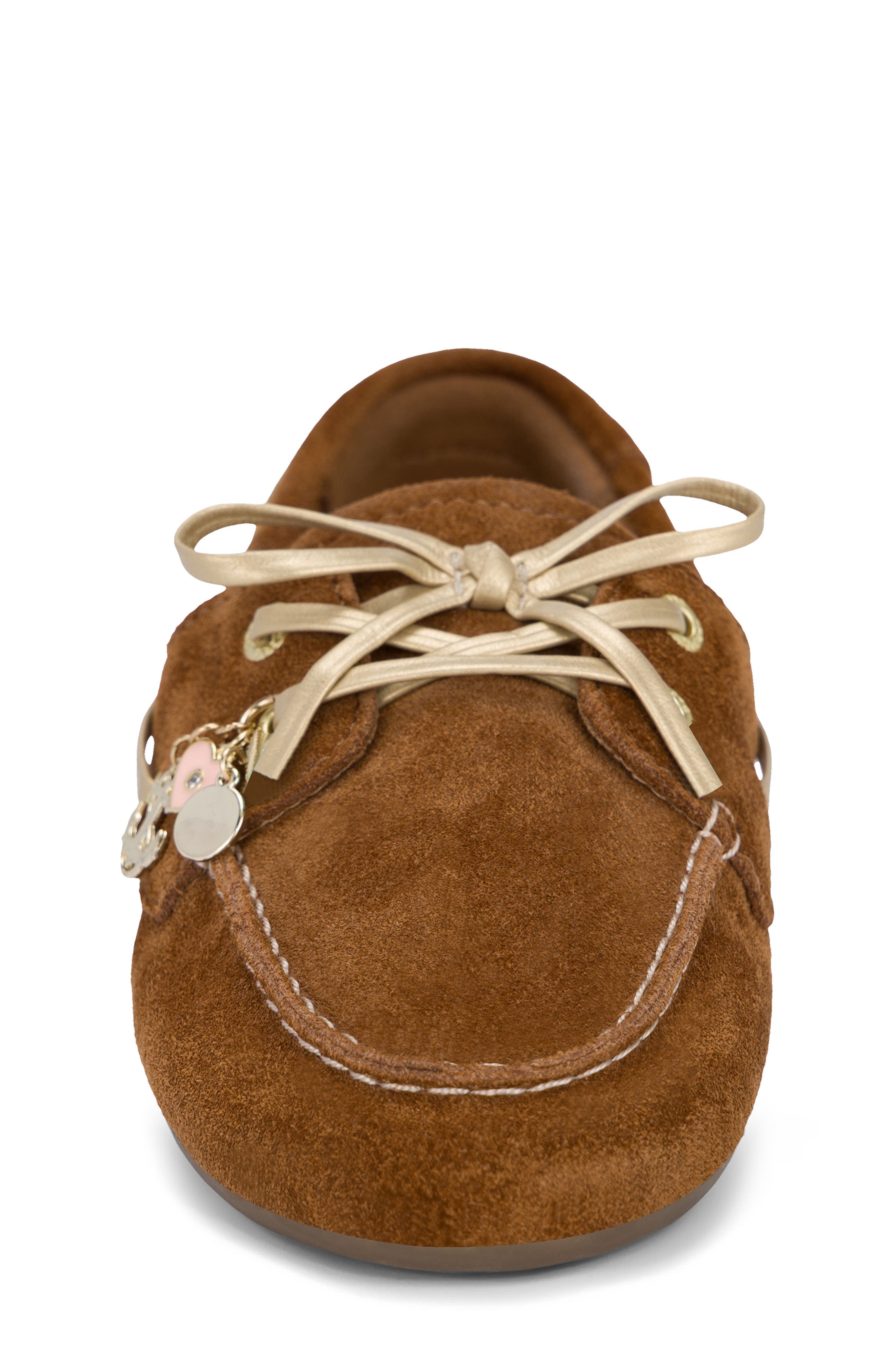 Kids' Slim Boat Shoe, Alternate, color, CARAMEL