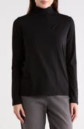 Eileen Fisher Slim Fit Turtleneck Top