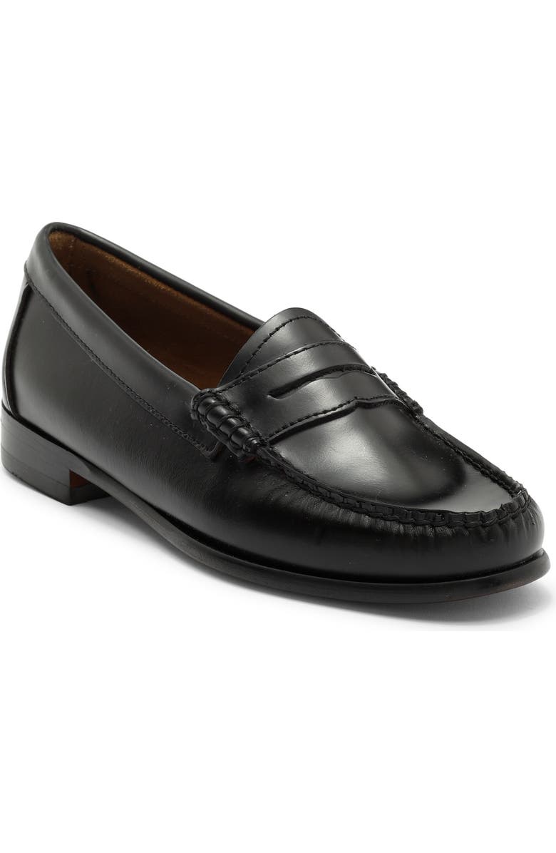 G.H.BASS Whitney Weejuns<sup>®</sup> Penny Loafer, Main, color, Black