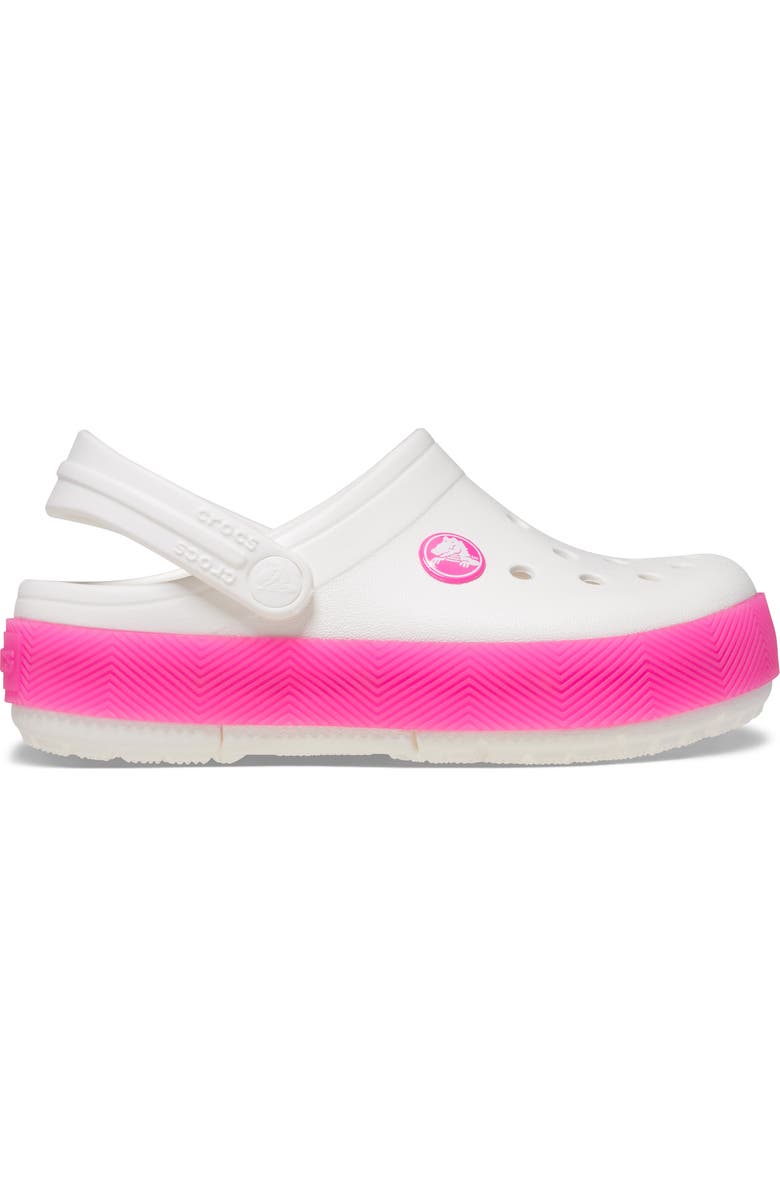 CROCS Kids' Crocband Chevron Light-Up Clog, Alternate, color,