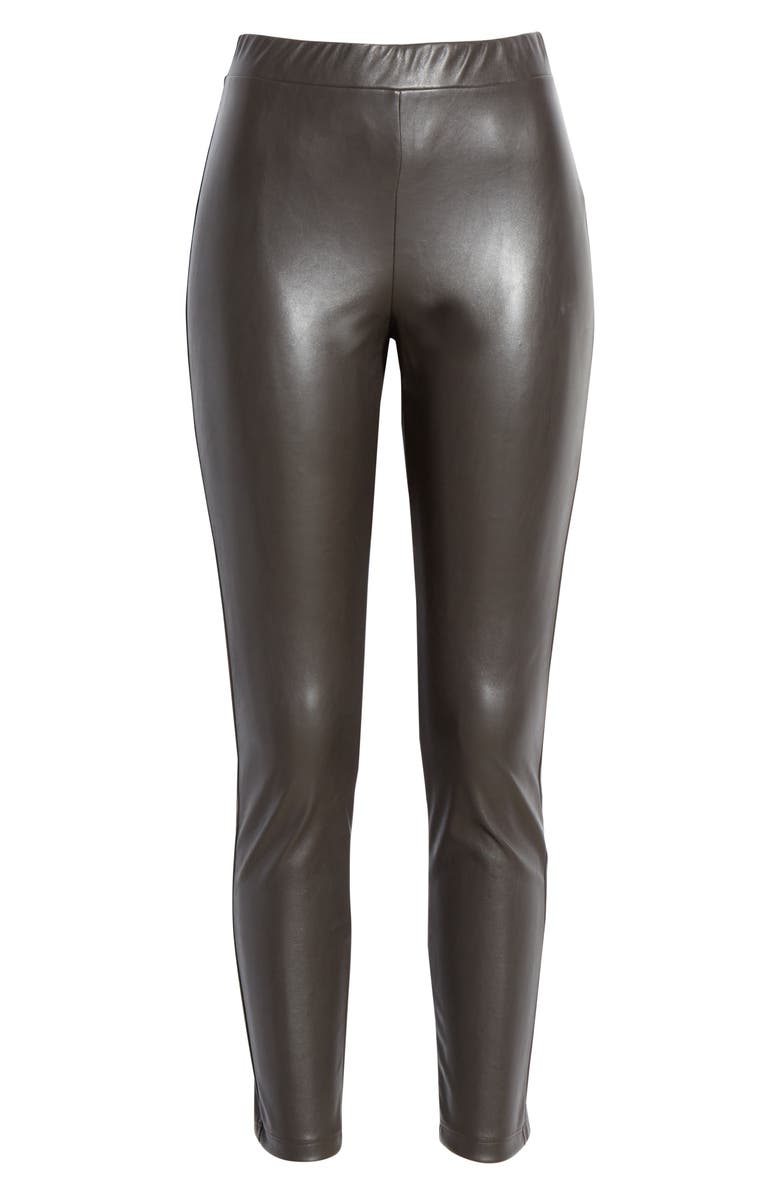 Max Mara Leisure Faux Leather Leggings, Alternate, color,