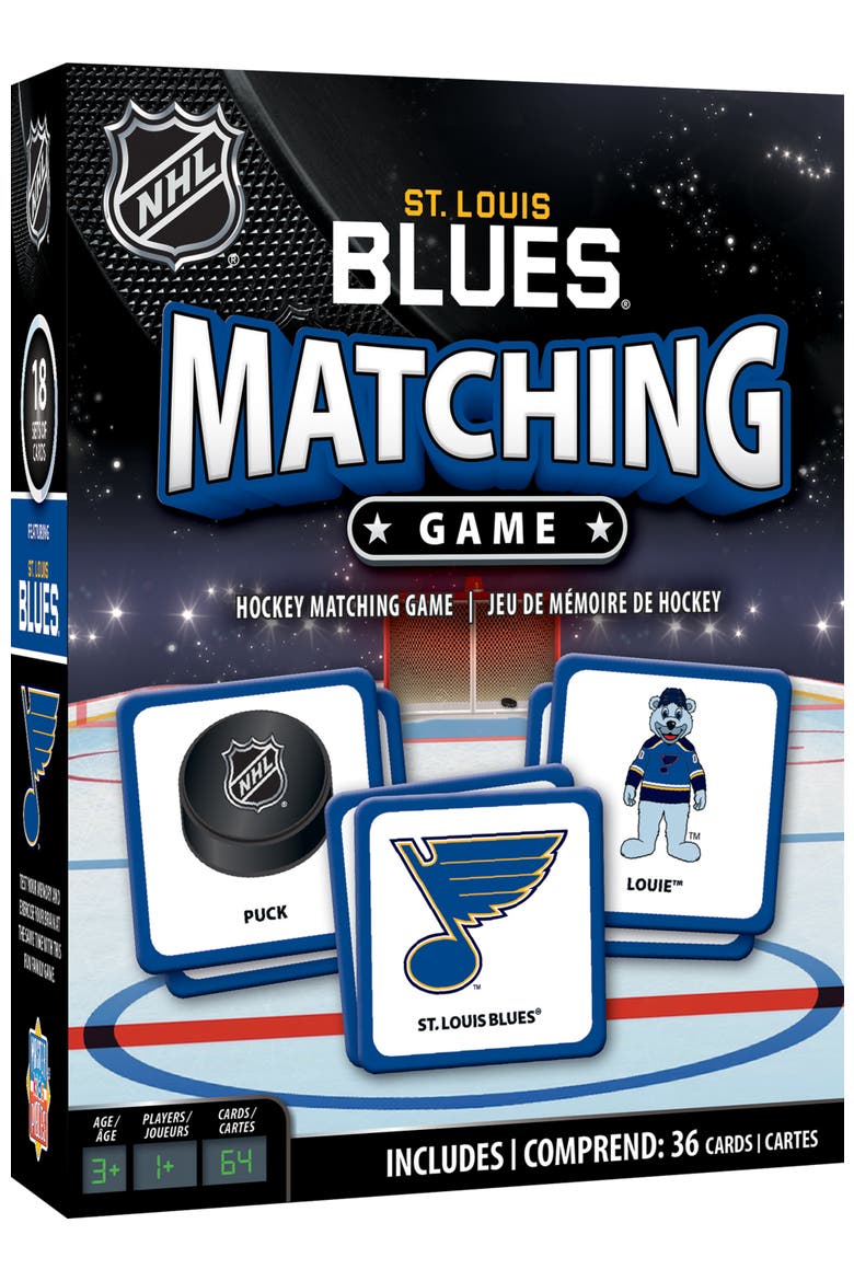 St. Louis Blues Matching Game, Main, color, Multicolor